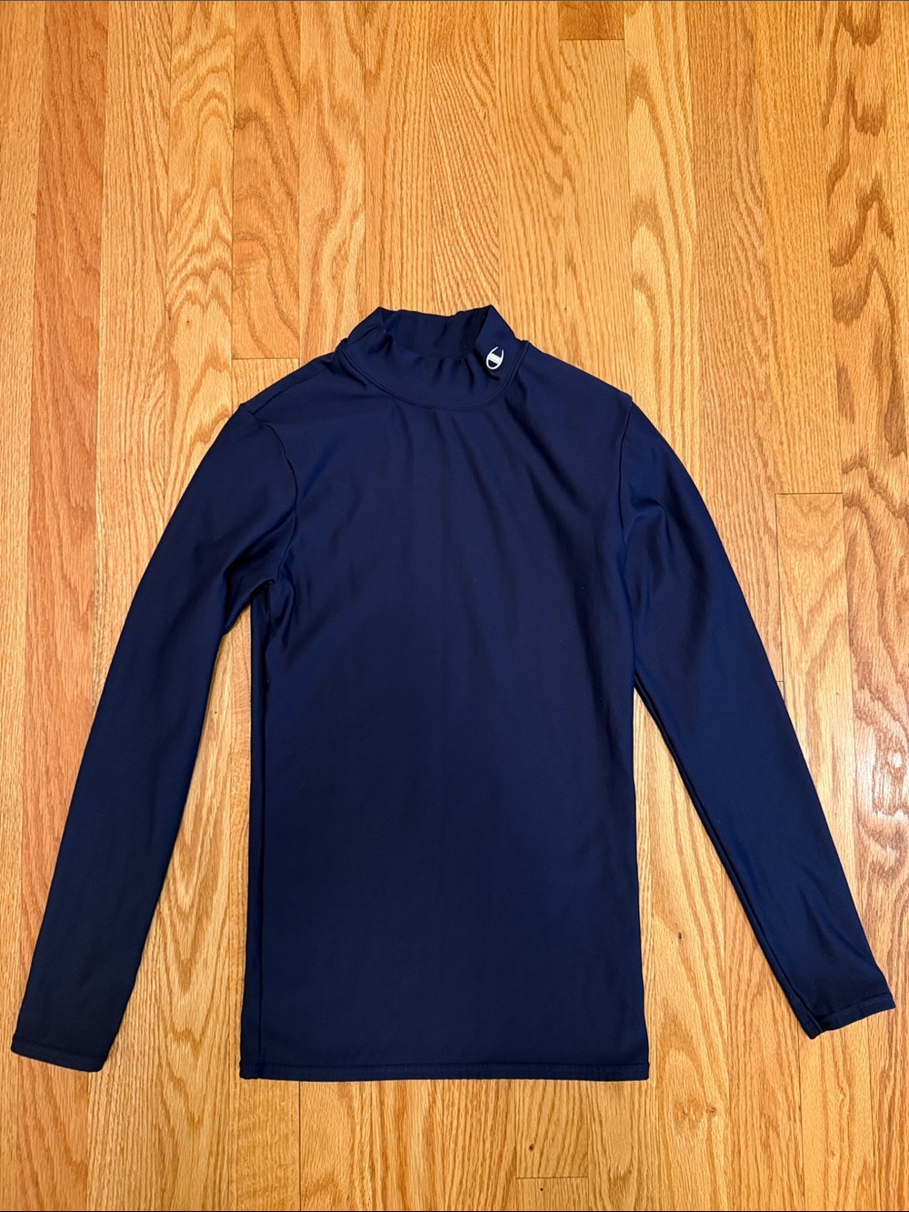 Champion Navy Long-Sleeve Cold Weather Gear Shirt
